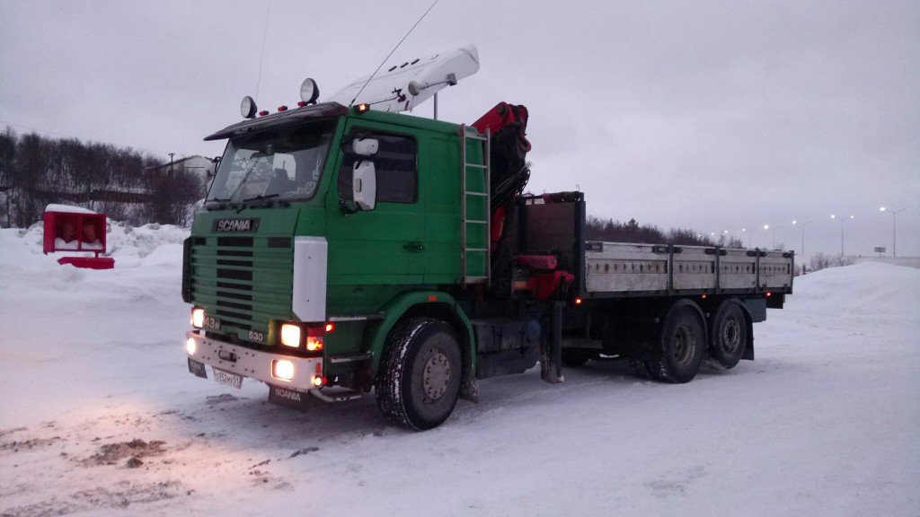 Аренда манипулятора SCANIA, нал и безнал, область индивидуально