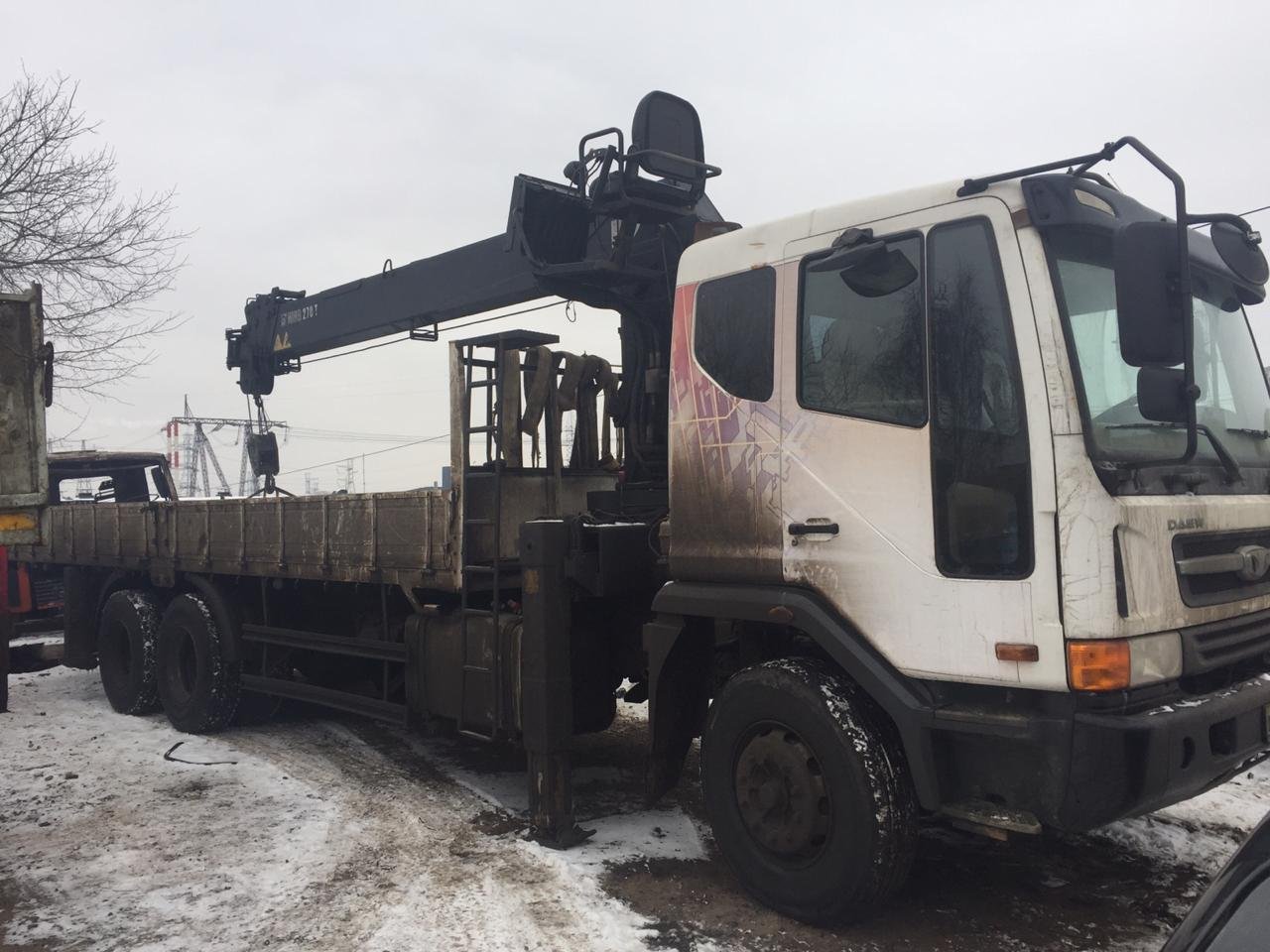 Услуги кран-манипулятора от 7-10т стрела