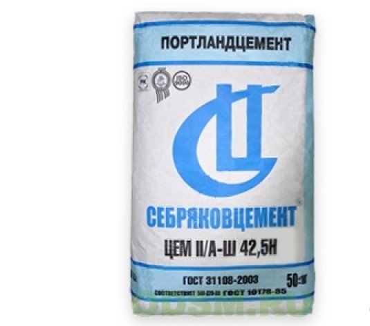 Цемент Себряков М-500 (50 кг)