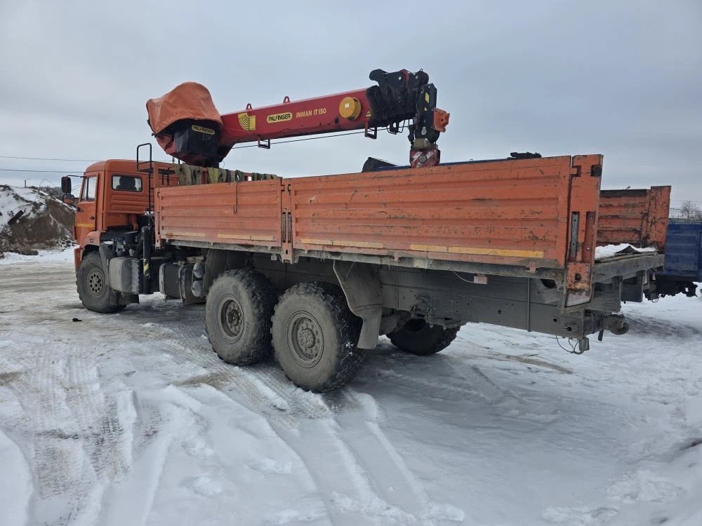 Грузовой кран-манипулятор КАМАЗ, 7 тн, 18 м