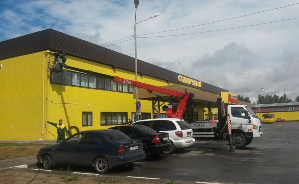 Автовышка на базе Hyundai 22 м