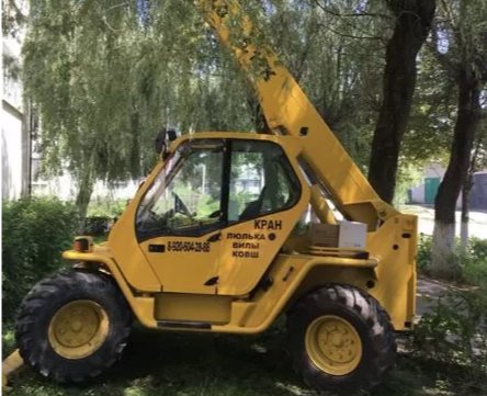 Услуги телескопического погрузчика
