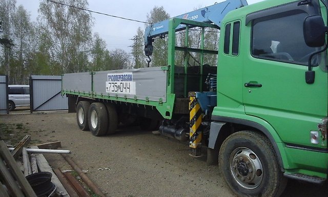 Сдам в аренду кран-борт Mitsubishi Fuso