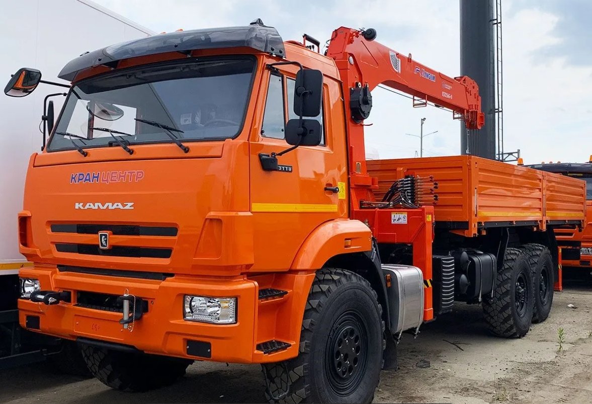 КамАЗ 43118-23027-50 с КМУ, 2023
