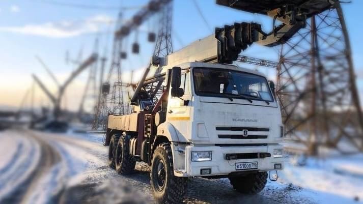 Аренда автовышек вездеходов 30-50 метров