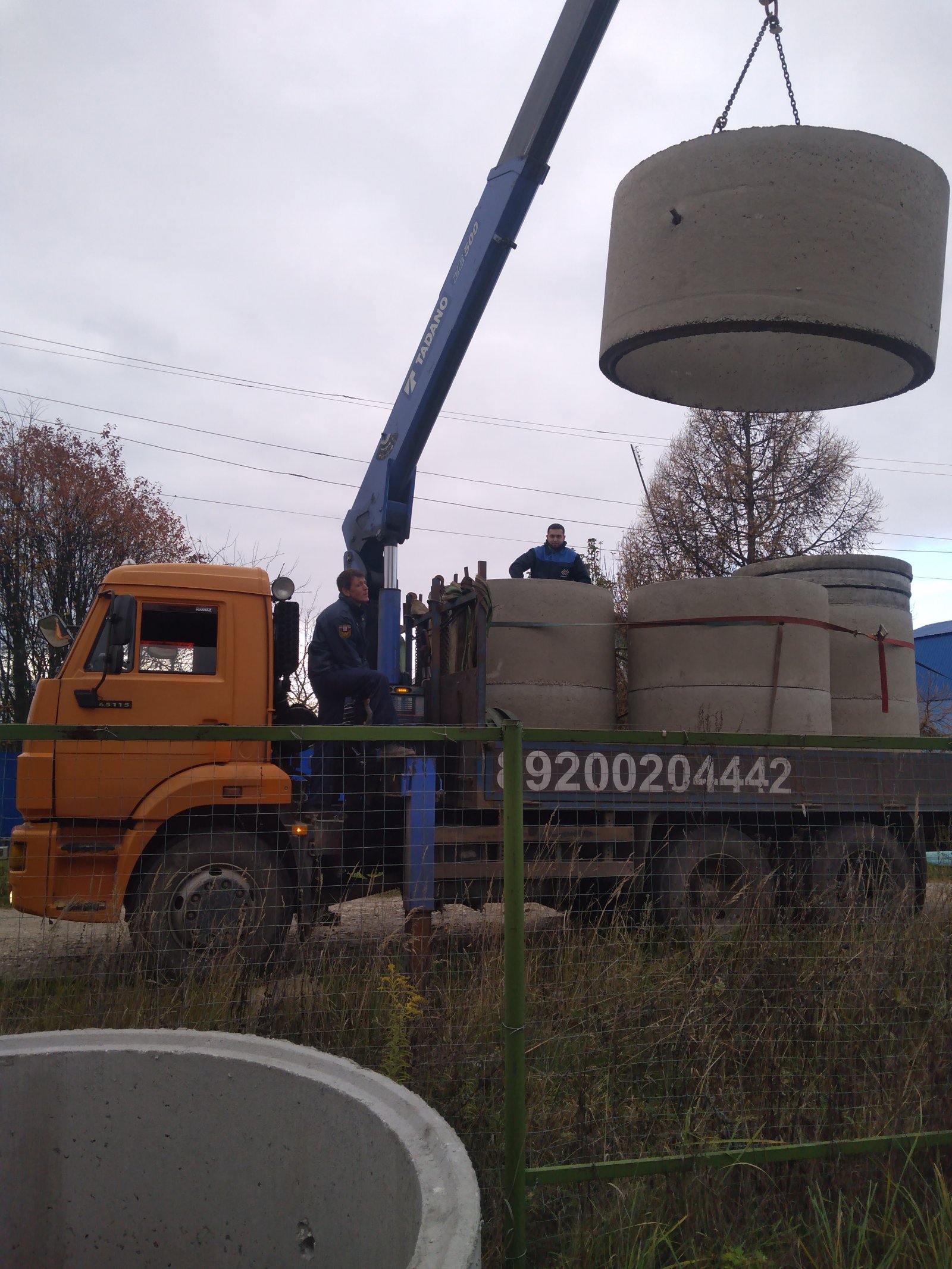 Кольца ЖБ всех размеров с доставкой и монтажем