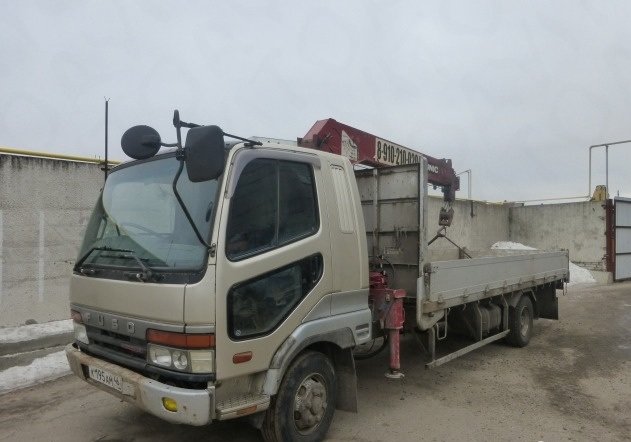 Услуги манипулятора Mitsubishi, стрела 3т, кузов 6т, длина 6м