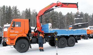 Аренда манипулятора Камаз Вездеход