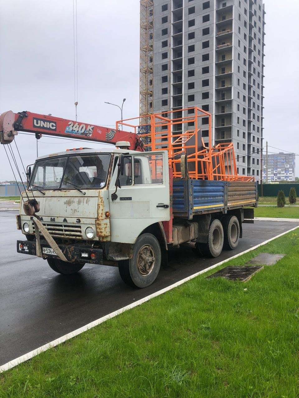 Аренда манипулятора. Погрузка, разгрузка