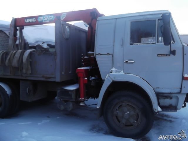 Услуги, аренда камаза с манипулятором