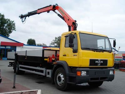 MAN 26372 борт 6. 4 манипулятор 3т