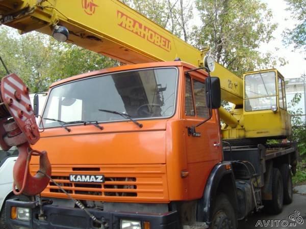Аренда автокрана 25 тонн