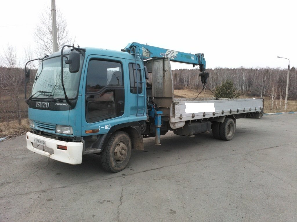 Кран-борт 6 тн, грузоперевозки, эвакуатор