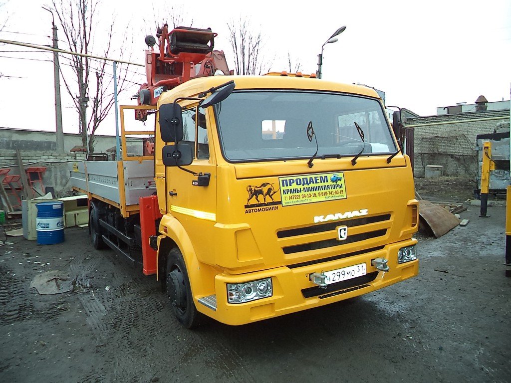 Аренда манипулятора КАМАЗА 4308