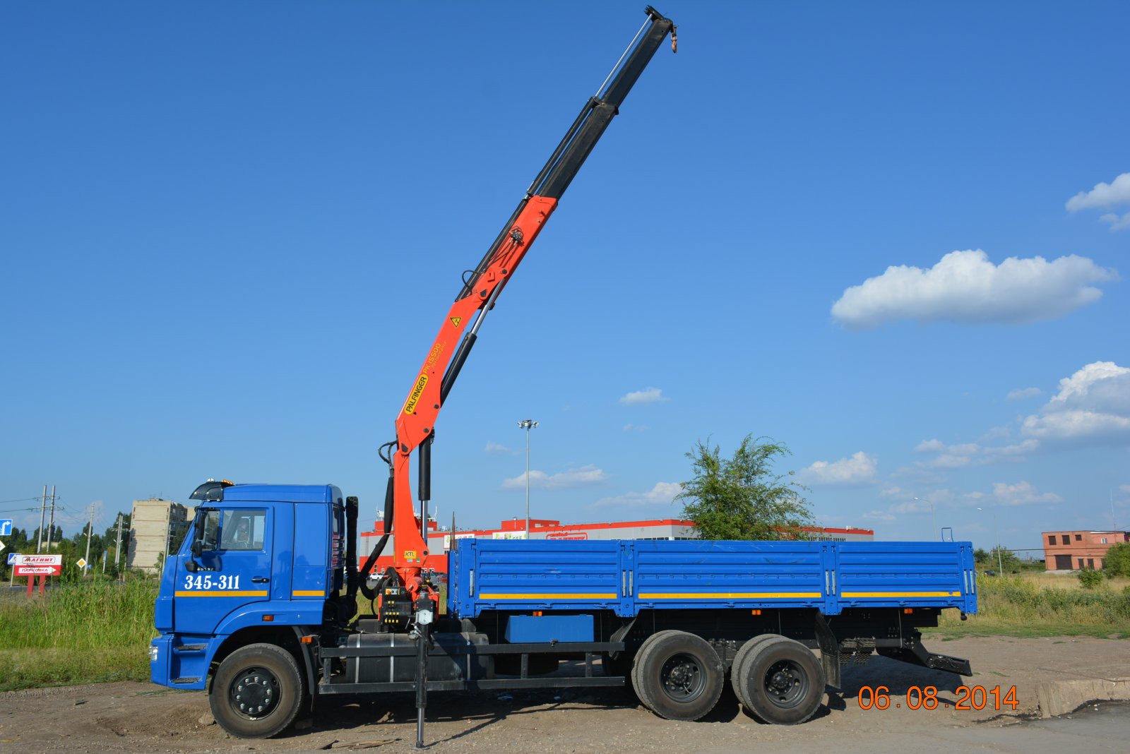 Аренда манипулятора 3-7 тн, г / п до 20 тн