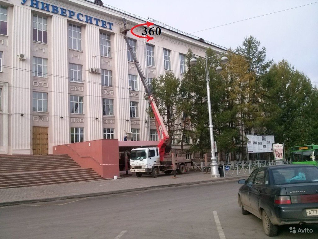Аренда автовышки 18 - 37 метров Hyundai Gold вездеход