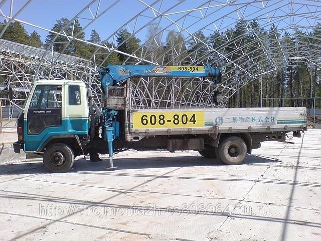 Эвакуатор ГАЗ 3307 с манипулятором, с траверсой