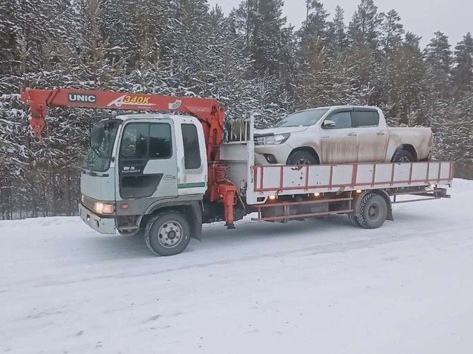 Вызвать Эвакуатор манипулятор с траверсой