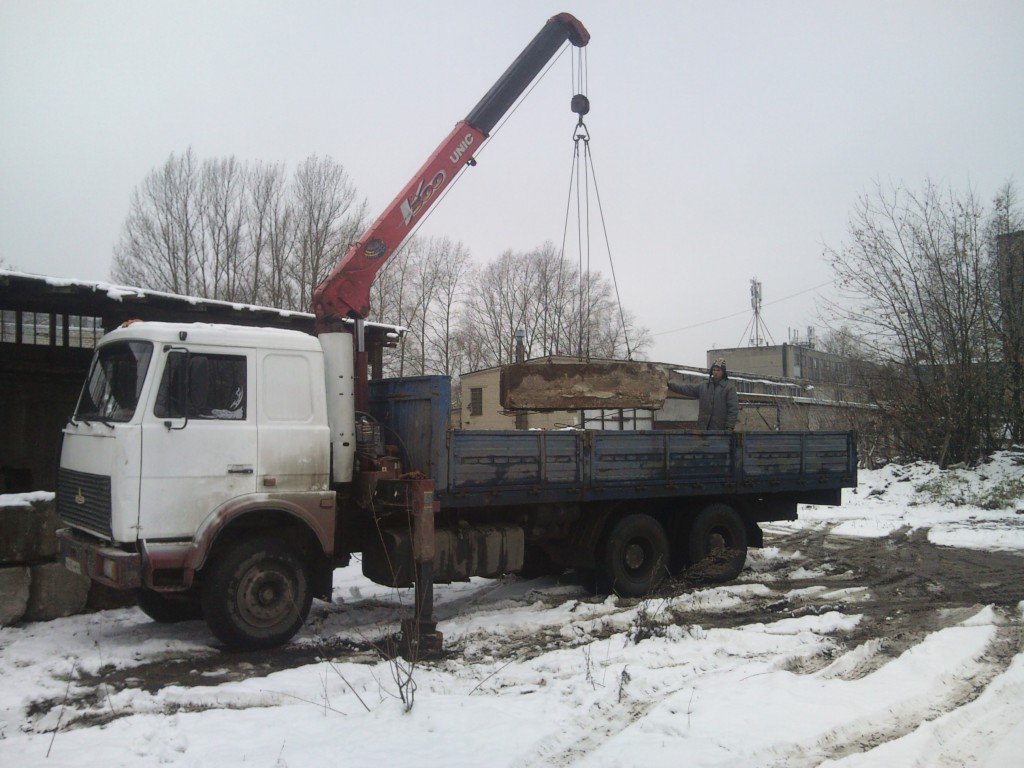 Услуги манипулятора МАЗ-6303. 12 тонн
