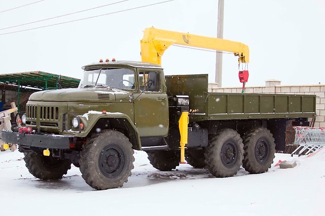 Манипулятор вездеход Тадано на базе ЗИЛ 131