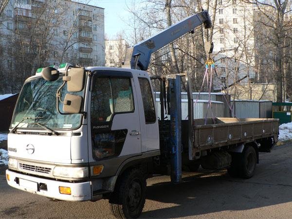 Манипулятор Nissan Atlas в аренду