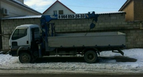 Услуги манипулятора по Дагестану, автовышка в комплекте