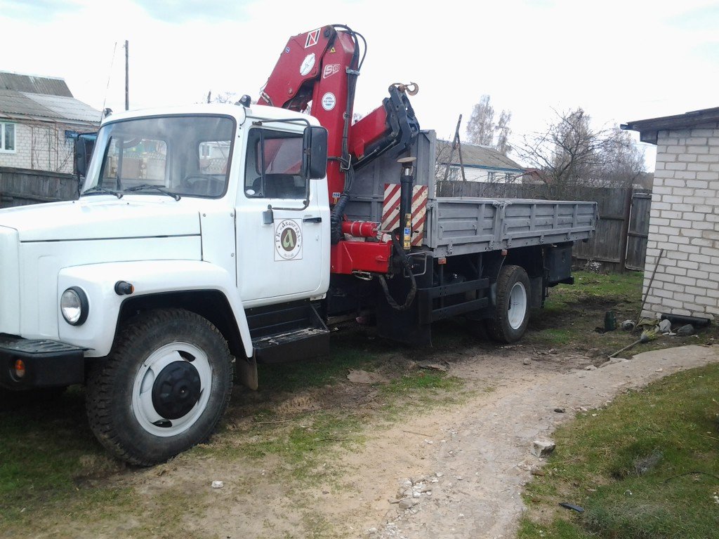 Услуги манипулятора Газ -3309