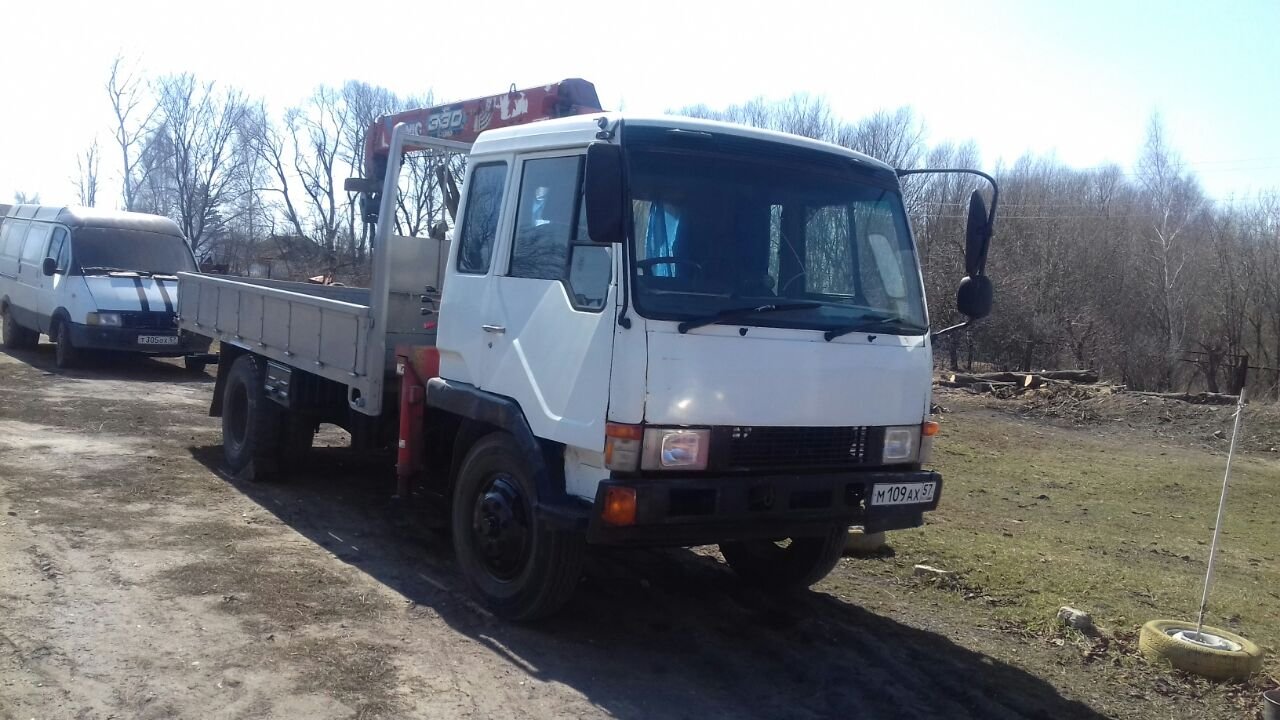 Аренда манипулятора Мерседес, стрела 3т, длина 8м