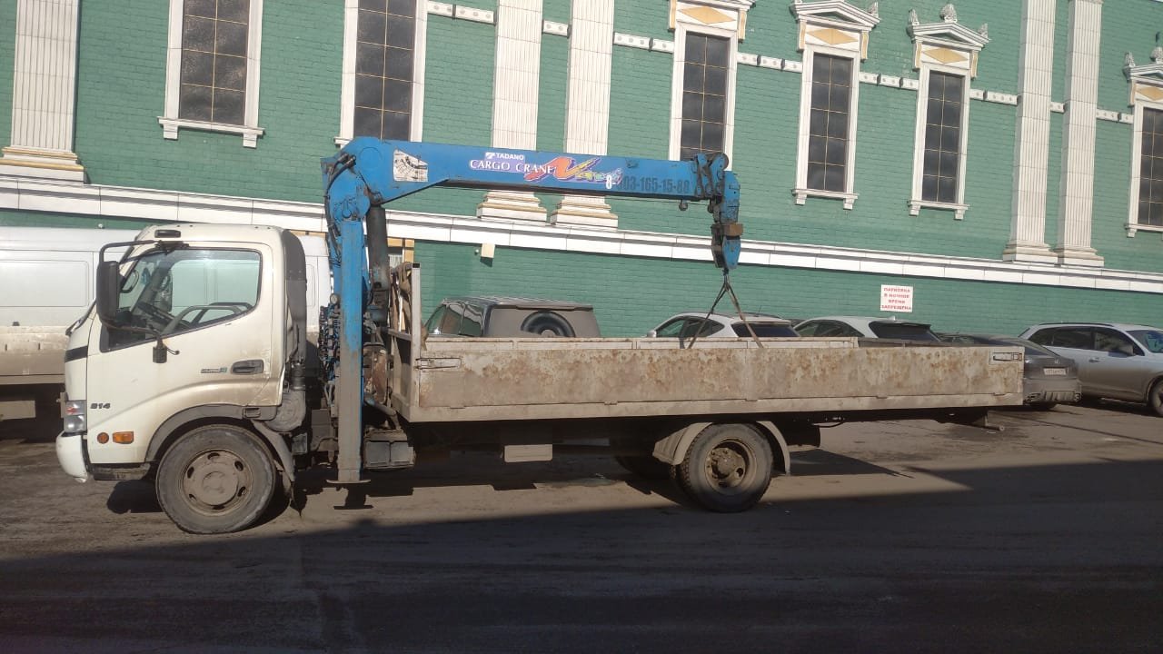 Доставка стройматериалов. Перевозка с КМУ