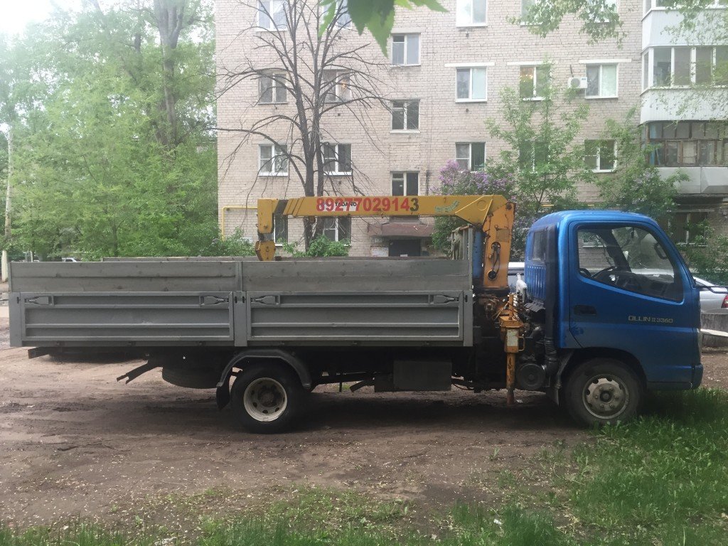 Аренда манипулятора Фотон по городу и области, нал/безнал