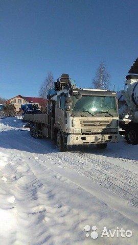 Кран-борт 13 тонн