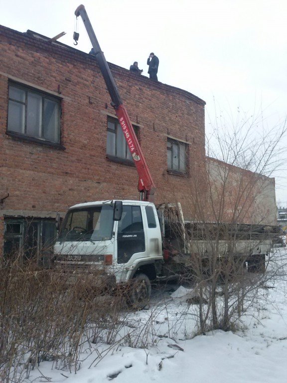 Услуги манипулятора сам гружу сам вожу