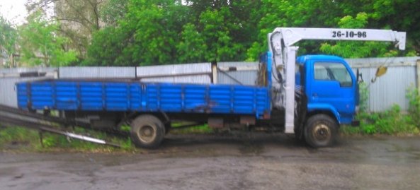 Манипулятор Камаз от 1200р/час, стрела 3т, вылет 8м