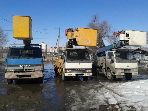 Аренда автовышки 28 метров