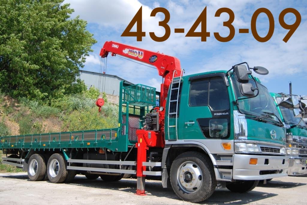 Услуги манипулятора Hino, перевозка до 7м, город и межгород