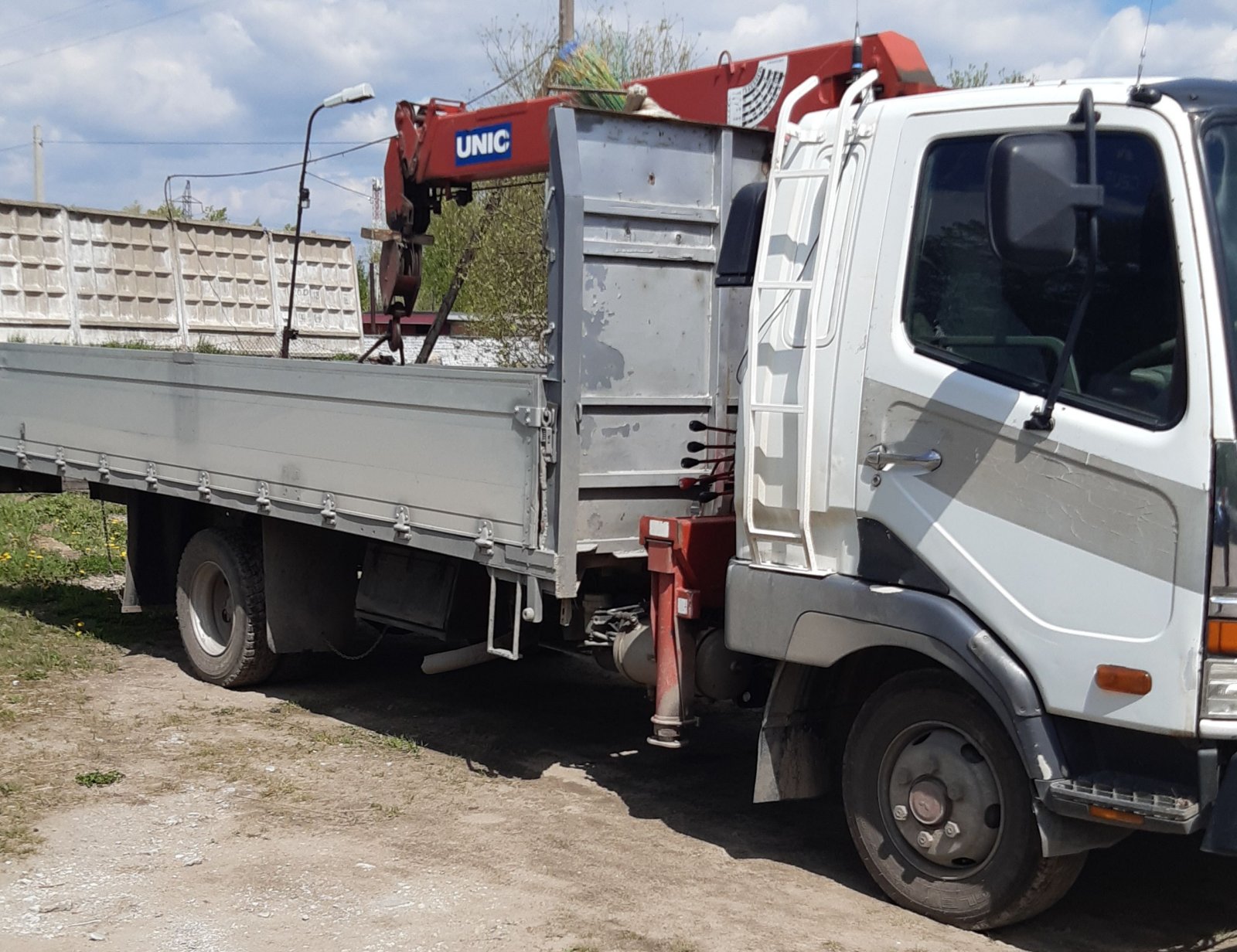 Самогруз манипулятор от собственника