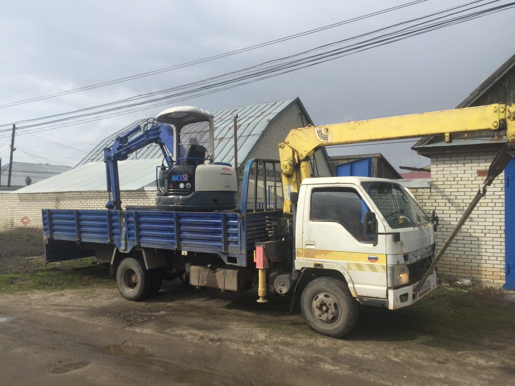 Услуги манипулятора, грузоперевозки