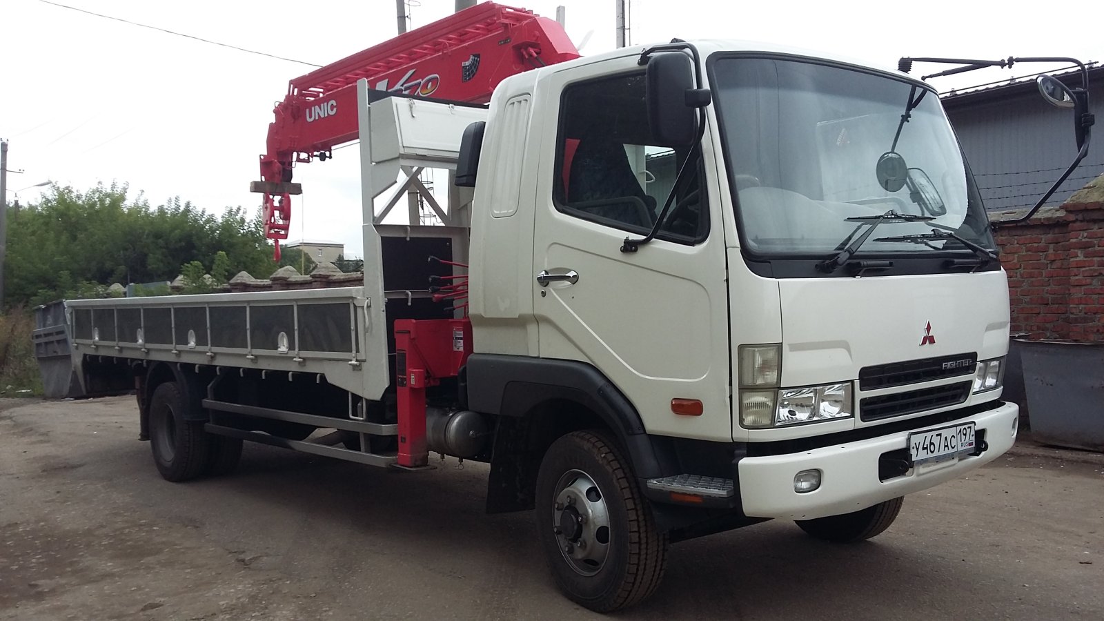 Кран манипулятор Mitsubishi Fuso