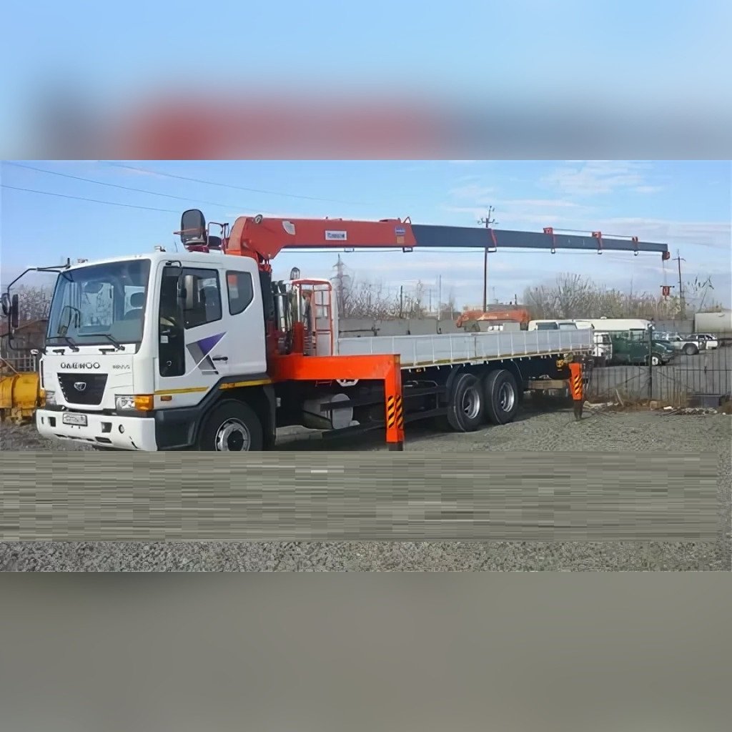 Манипулятор с люлькой автовышки в аренду, услуги