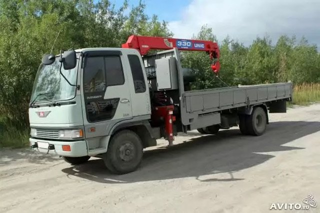 Услуги кран борта