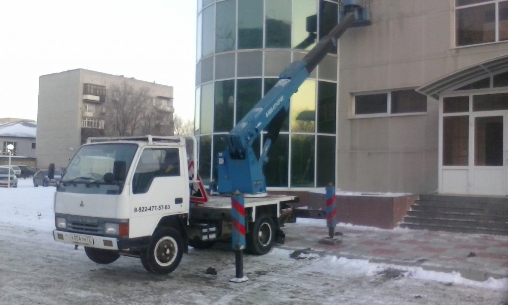Аренда автовышки телескопической