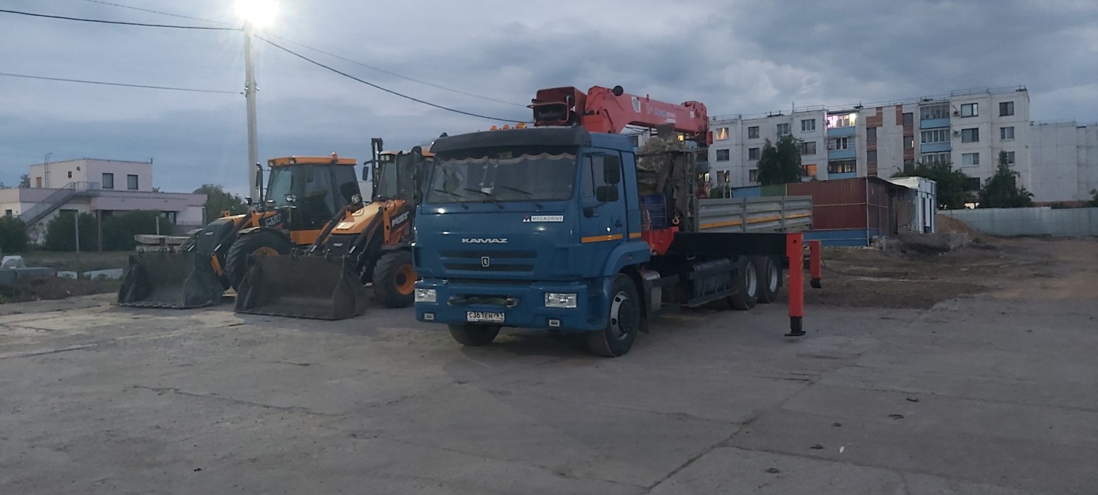 Аренда манипулятора с кму 7 тонн