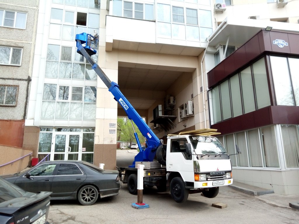 Услуги автовышки 15 метров