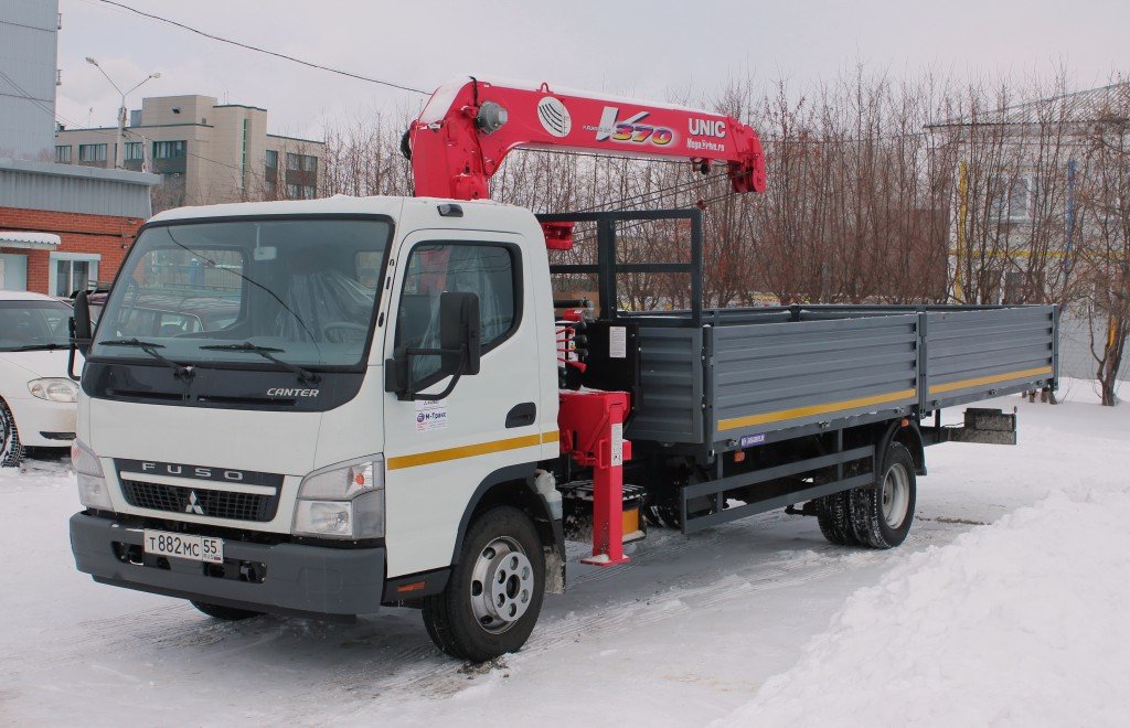 Самопогрузчик fuso Canter