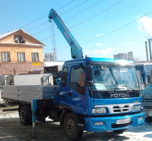 Аренда манипулятора Foton 1099