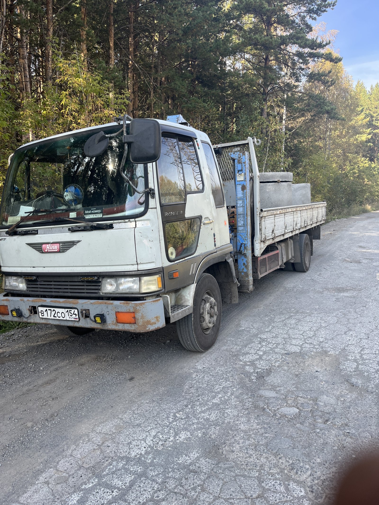Самогруз Манипулятор с траверсой эвакуатора
