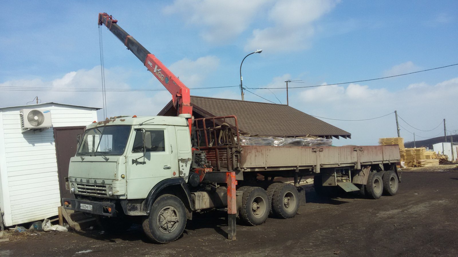 Воровайка полуприцеп от собственника
