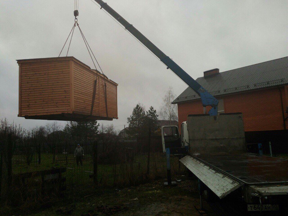 Услуги манипулятора. Частник. Пропуск СК