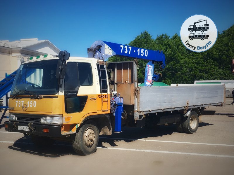 Аренда Манипулятор, кран борт, Автовышка