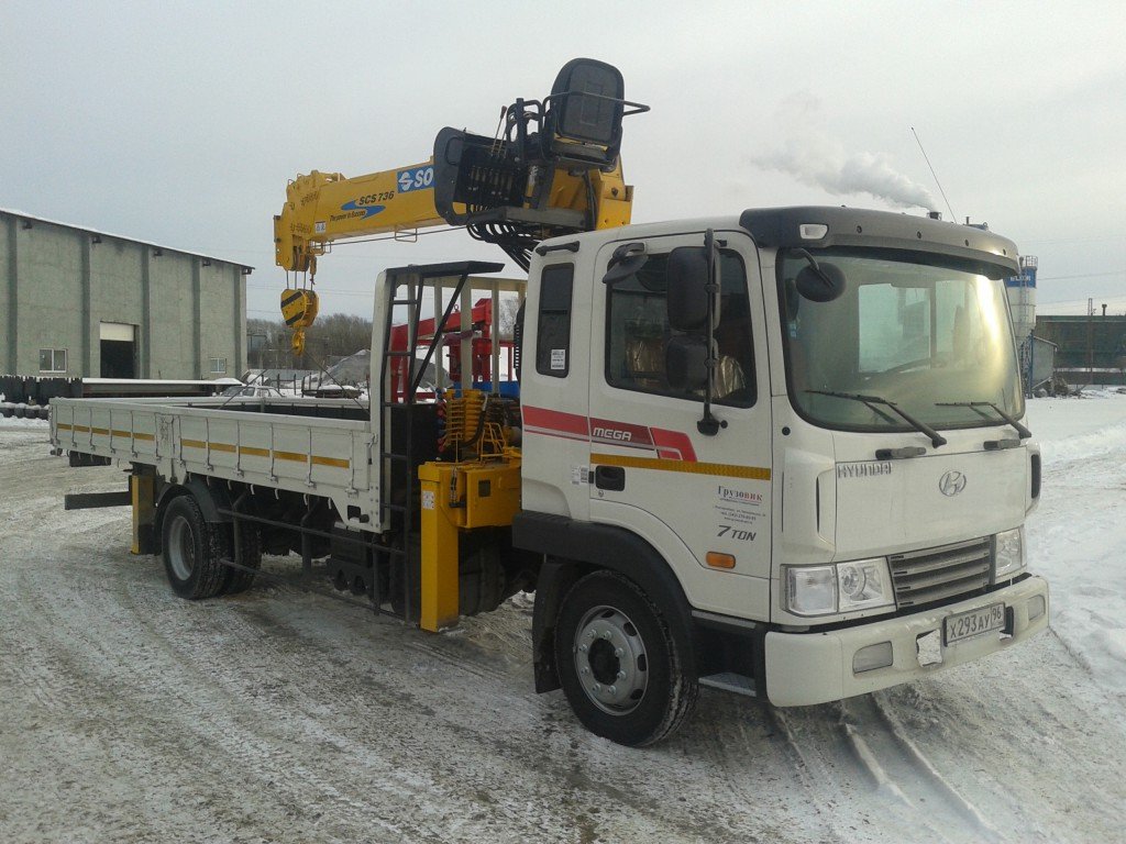 Манипулятор Hyundai Mega Truck